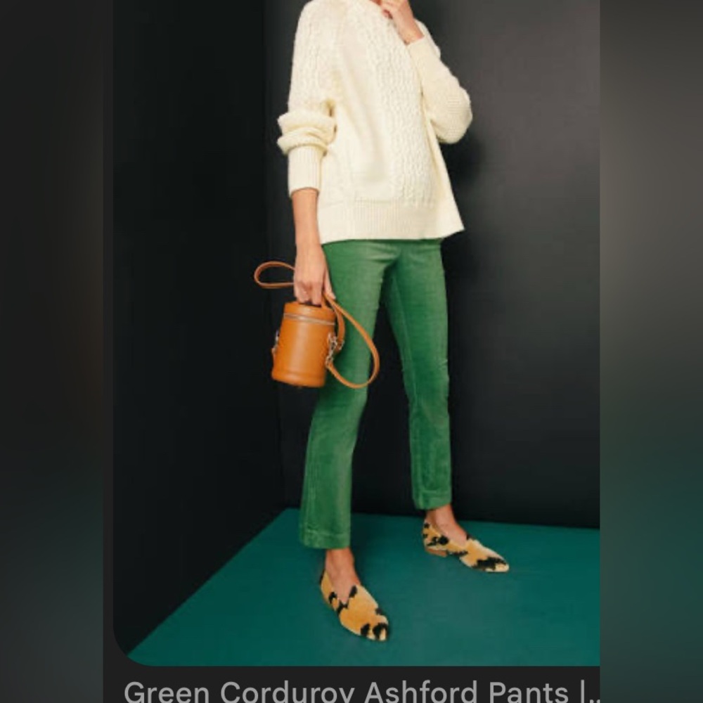 TUCKERNUCK
Green Corduroy Ashford Pants XL - high rise - NWOT